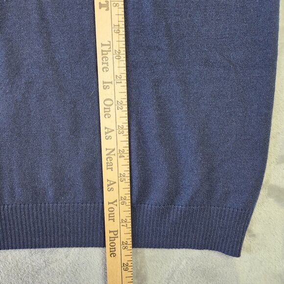 Pronto Uomo Sweater‎ Vest Mens XL Knitted Extra Fine Merino Wool Career Preppy - Picture 5 of 5